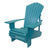 Recycled Plastic 3/4 Inch Muskoka Chair with 8" Arm