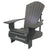 Recycled Plastic 3/4 Inch Muskoka Chair with 8" Arm