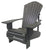 Recycled Plastic 3/4 Inch Muskoka Chair with 8" Arm