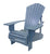 Recycled Plastic 3/4 Inch Muskoka Chair with 8" Arm