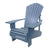 Recycled Plastic 3/4 Inch Muskoka Chair with 8" Arm