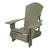 Recycled Plastic 3/4 Inch Muskoka Chair with 8" Arm