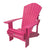 Recycled Plastic 3/4 Inch Muskoka Chair with 5.5" Arm