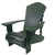 Recycled Plastic 1 Inch Muskoka Chair with 7.5" Arm