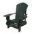 Recycled Plastic 3/4 Inch Muskoka Chair with 8" Arm
