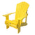 Recycled Plastic 3/4 Inch Muskoka Chair with 5.5" Arm