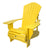 Recycled Plastic 3/4 Inch Muskoka Chair with 8" Arm