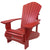 Recycled Plastic 1 Inch Muskoka Chair with 7.5" Arm