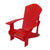 Recycled Plastic 3/4 Inch Muskoka Chair with 5.5" Arm