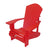 Recycled Plastic 1 Inch Muskoka Chair with 7.5" Arm
