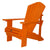 Recycled Plastic 1 Inch Muskoka Chair with 5.5" Arm