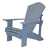 Recycled Plastic 1 Inch Muskoka Chair with 5.5" Arm
