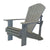 Premium Embossed Plastic 3/4 Inch Muskoka Chair with 5.5" Arm