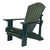 Recycled Plastic 1 Inch Muskoka Chair with 5.5" Arm