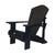 Premium Embossed Plastic 1 Inch Muskoka Chair with 5.5" Arm