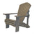 Recycled Plastic 1 Inch Muskoka Chair with 5.5" Arm