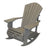 Premium Embossed Muskoka Chair Rocker with 7.5" Arm