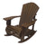 Premium Embossed Muskoka Chair Rocker with 7.5" Arm