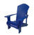 Recycled Plastic 3/4 Inch Muskoka Chair with 5.5" Arm