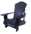 Recycled Plastic 3/4 Inch Muskoka Chair with 8" Arm