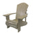 Recycled Plastic 1 Inch Muskoka Chair with 7.5" Arm