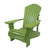 Recycled Plastic 1 Inch Muskoka Chair with 7.5" Arm