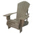 Recycled Plastic 3/4 Inch Muskoka Chair with 8" Arm