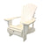 Recycled Plastic 1 Inch Muskoka Chair with 7.5" Arm