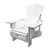Recycled Plastic 3/4 Inch Muskoka Chair with 8" Arm