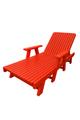 August Sale Recycled Plastic Chaise Lounge