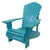 Recycled Plastic 1 Inch Muskoka Chair with 7.5" Arm