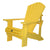 Recycled Plastic 1 Inch Muskoka Chair with 5.5" Arm