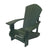 Premium Embossed Plastic 1 Inch Muskoka Chair with 7.5" Arm